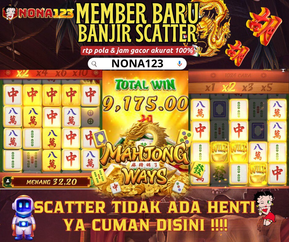 NONA123 ➤ Daftar Situs Slot Gacor Banyak Scatter Dan Petir X1000 Pasti Maxwin